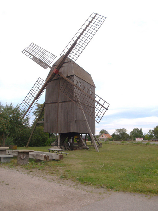 Windmills of &Ouml;land Island.
